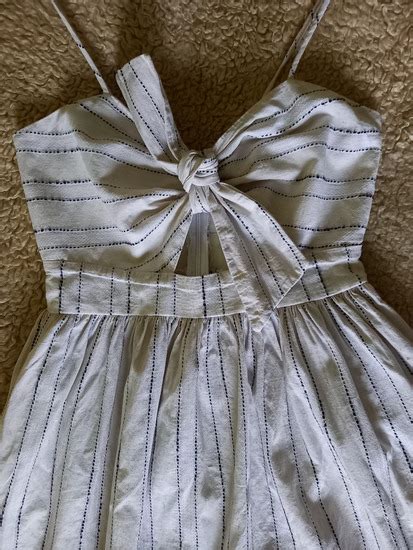 Zara Linen Midi Dress Kragujevac Mojekrpice Rs