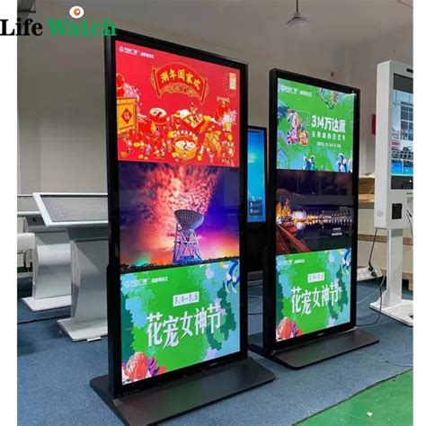 Full Screen Display 4K Resolution 75-Inch Interactive Touch LCD Screen ...