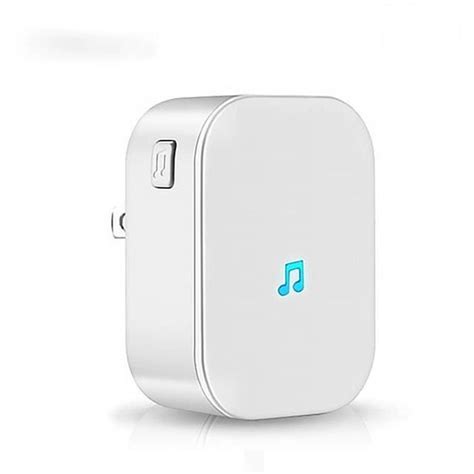 Doorbell Waterproof Wireless Prise Anglaise Sonnette D Int Rieur Sans