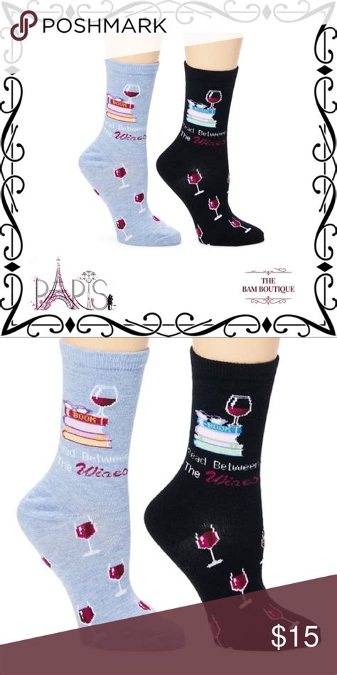 Read Between The Wines Socks Set Product Description Keep Your Toes