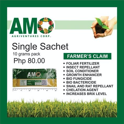 Amo Seaweed Fertilizer Sachet Lazada Ph