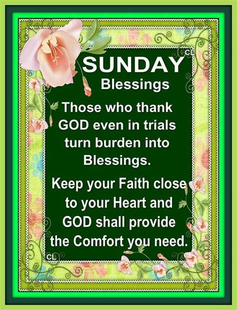 23 best images about Sunday blessings on Pinterest | My everything ...