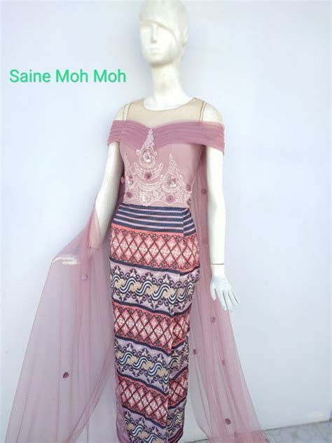 Pin By Designer Saine Moh Moh On Saine Moh Moh Fashion And Designs Traditional Dresses Designs