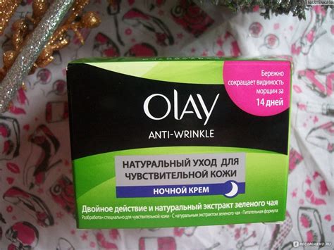 Дневной крем для лица Olay Anti Wrinkle SPF15 Натуральный уход для