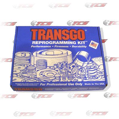 AODE 4R70W Heavy Duty TRANSGO Reprogramming Kit 1991 04 TCS