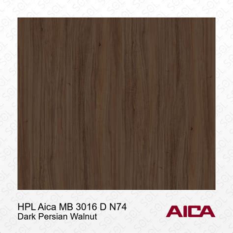 HPL Aica MB 3016 D N74 Dark Persian Walnut