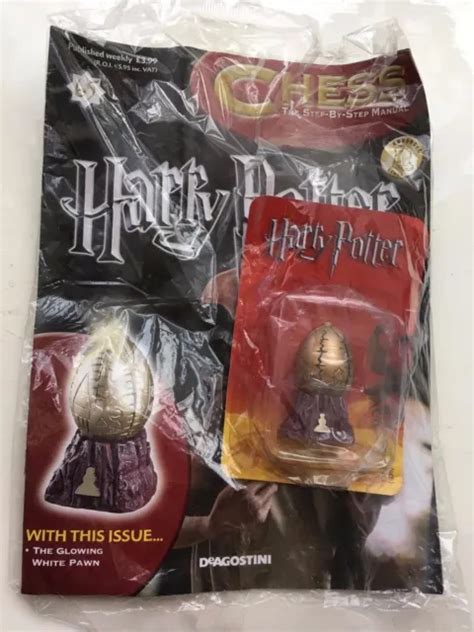 DEAGOSTINI HARRY POTTER Chess Series Issue 51 The Glowing Black Rook