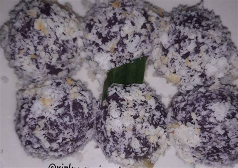 Resep Klepon Ubi Ungu Oleh Rizky Apriyani Cookpad