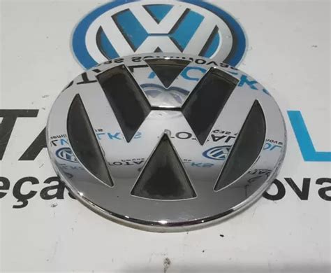 Emblema Tampa Traseira Vw Polo Fox Gol 6q0853630a Parcelamento Sem Juros