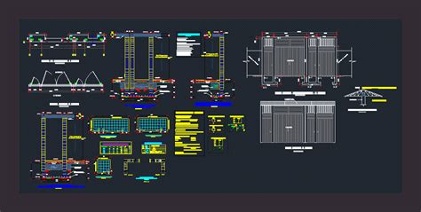 Puerta Automatica En Dwg Kb Librer A Cad