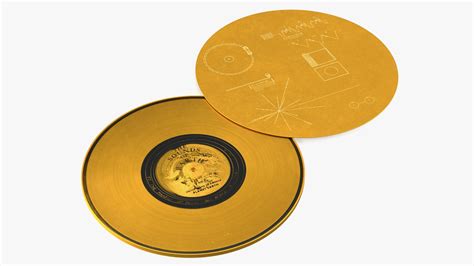 3d Voyager Golden Record Model Turbosquid 2175163