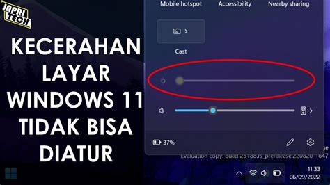 Kecerahan Laptop Windows Tidak Bisa Diatur Youtube