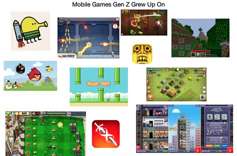 Mobile games every Gen Z kid will remember Starter Pack : r/starterpacks