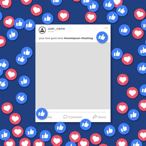 Notificaci N De Plantilla De Marco De Redes Sociales Vector Gratis