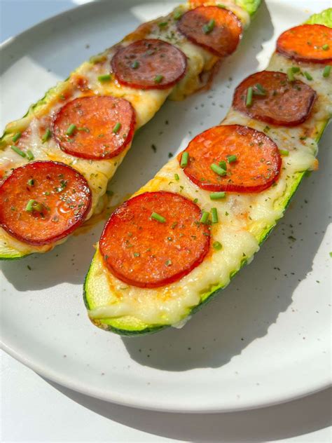 Zucchini Pizza Boats Recipe The Modern Nonna