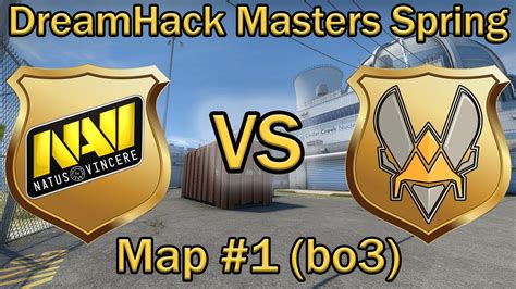 СТАРТ НАВИ на ДРИМХАКЕ Navi vs Vitality Map 1 Nuke bo3 DreamHack