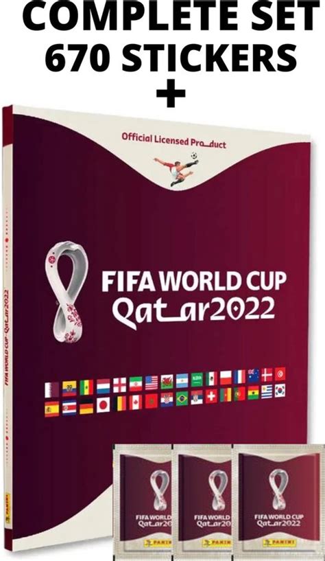 Panini Fifa Qatar World Cup Sticker Set Complete Stickers