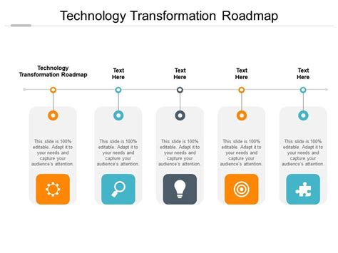 Technology Transformation Roadmap Ppt Powerpoint Presentation