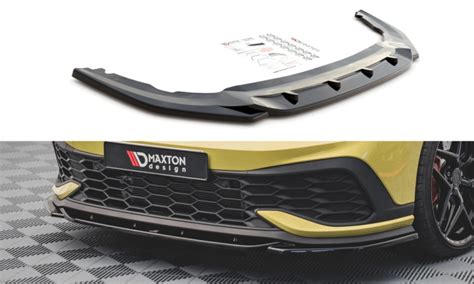 Vw Golf 8 Gti Clubsport 2019 Frontsplitter V2 Maxton Design Ddesign