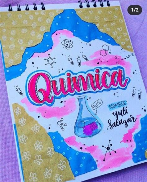 Nuevas portadas creativas para Química