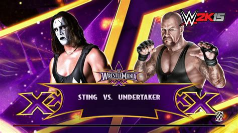 WWE 2K15 Fantasy Showdown: Sting vs. Undertaker | WWE