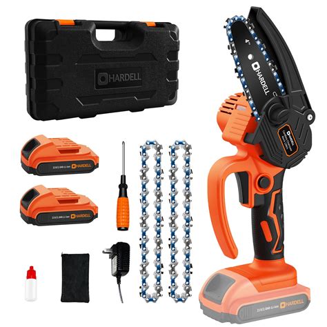 Snapklik Hardell Mini Chainsaw Cordless Handed Power Chain