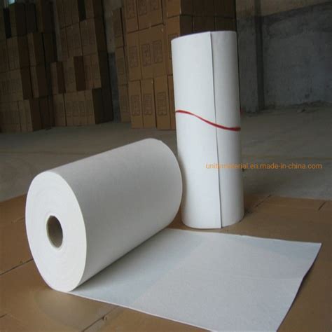 05 10mm Thick 1260c Heat Resistant Refractory Thermal Insulation Material 1260 Ceramic Fiber