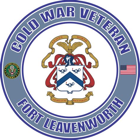 U S Army Cold War Fort Leavenworth Veteran Decal