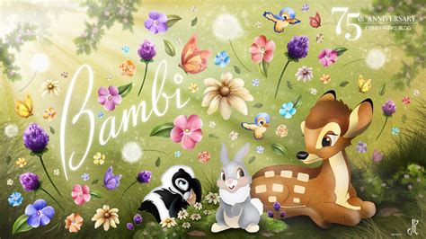 Bambi Thumper And Flower