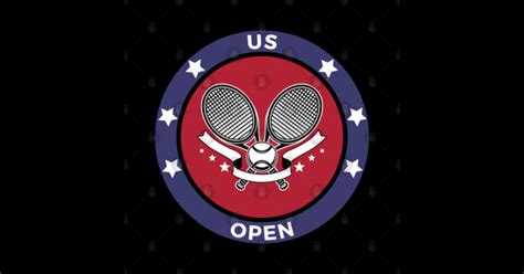 US Open Tennis Logo - Us Open Tennis - Sticker | TeePublic