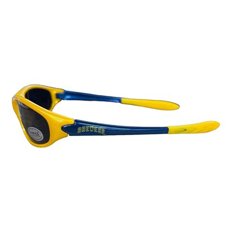 Mlb Milwaukee Brewers Sleek Wrap Sunglasses Ebay