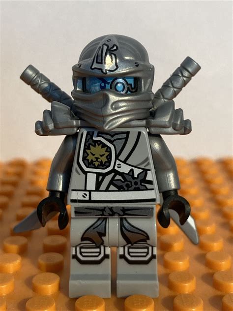 Lego Minifigure Ninjago Njo111 Zane Jungle Robe Tournament Of Elements