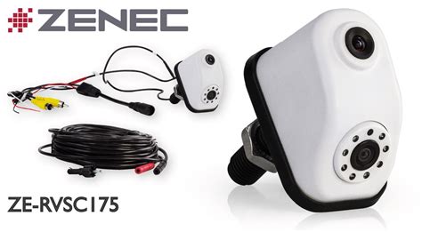 Ze Rvsc Twin Lens Rear View Camera Zenec