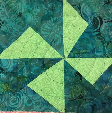 Free Motion Quilting Designs in Triangles