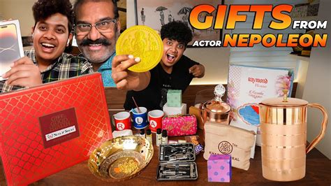 Gifts From Actor Napoleon Surprised Irfans View Youtube