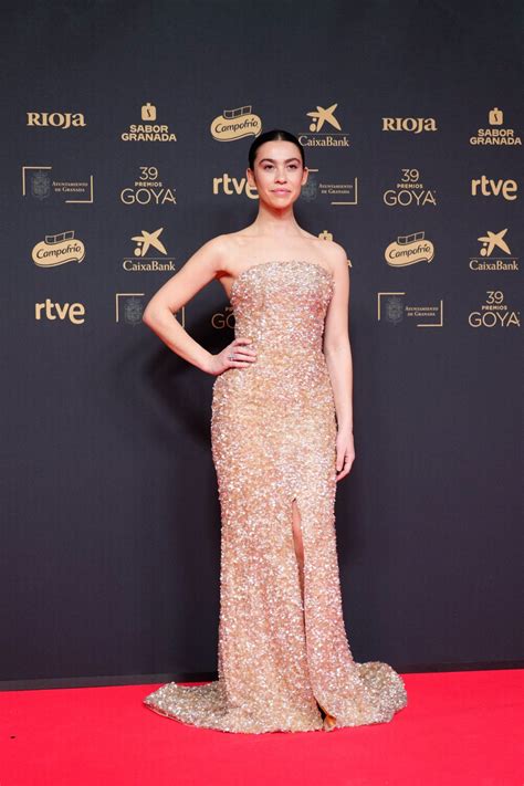 Greta Fernandez Shines on Red Carpet at Goya Awards 2025 • CelebMafia