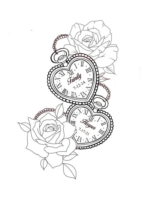 Pin By Caitlin Mason On Tattoo Watch Tattoos Baby Tattoo Designs