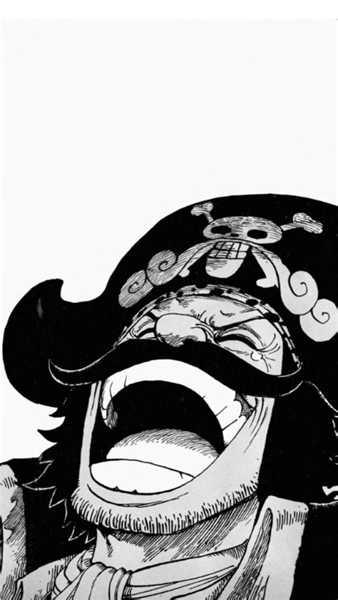 Gol D Roger Manga Panel Wallpaper In One Piece Drawing One