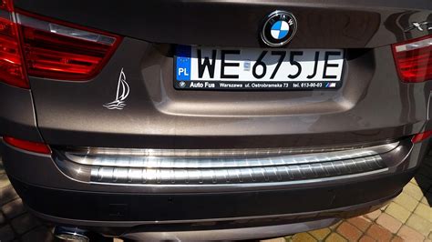 Listwa Na Zderzak Martig Bmw X F Listwa Chrom Klapa Baga Nik Ty