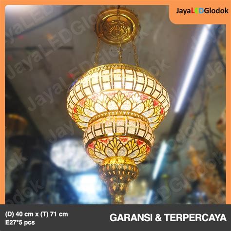 Jual Lampu Gantung Ruang Tamu Klasik Antik Maroko Timur Jawa Masjid