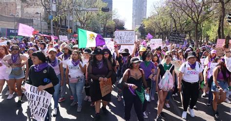 Marcha 8m 2024 Demandas Ruta Y Horario De La Marcha Del Día Internacional De La Mujer