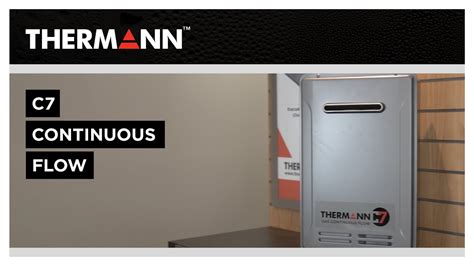 Thermann C7 Continuous Flow Hot Water System How It Works Youtube