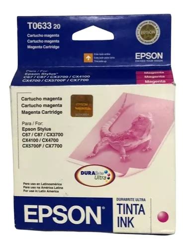 Cartucho Epson T Magenta Nuevo Y Facturado Meses Sin Inter S