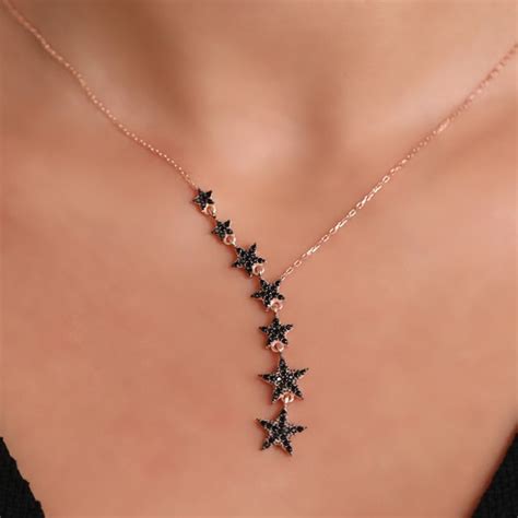 Constellation Necklace Diamond Etsy