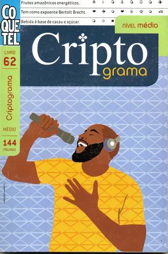 Revista F Sico Coquetel Revista Cripto Grama Ediouro Edici N De