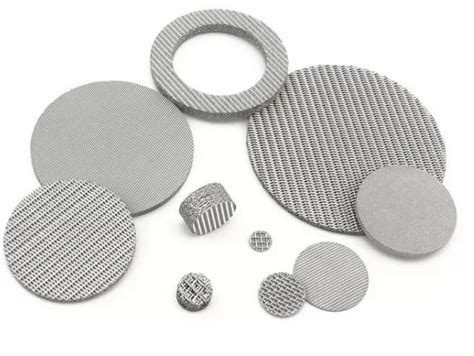 Stainless Steel Wire Fabric Cloth Sieve Spot Welding Punching Sintered