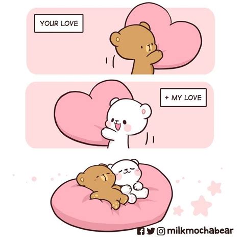 Milk Mocha On Twitter Cute Bear Drawings Milk Mocha Cute Love