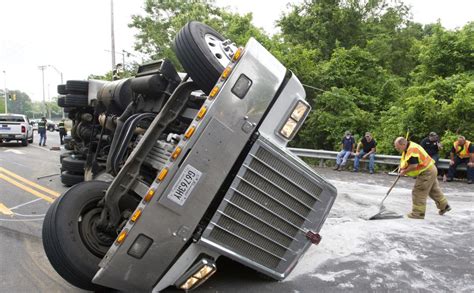 Overturned Truck Causes Traffic Issues Daily News Summary