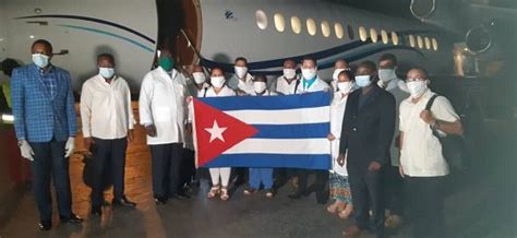 Llega a Togo brigada médica cubana para combatir la COVID 19