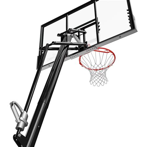 Spalding 54 in Angled Portable Basketball Hoop | Academy